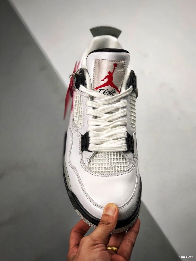 Cheap TBkick Air White Cement 4 Jordan (nike) 840606-192 OG 0816